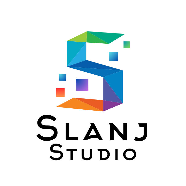 Slanj Studio logo square transparent bg